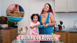 BOLINHO DE BRÓCOLIS | Fácil e prático