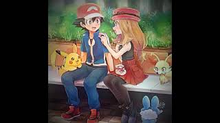 *Ash Serena* love *#shots #shorts #short #ashandserena #pokemon