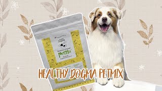 Trying out Healthy Dogma Petmix and treats | Flambothedog