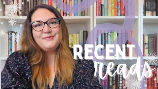 RECENT READS #1 | READING WRAP-UP