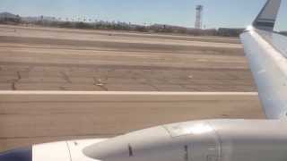 Alaska airlines 737-800 takeoff from Las Vegas (KLAS)