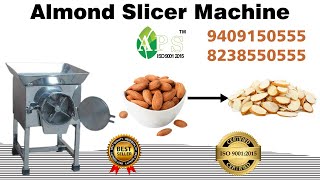 Effortlessly Slice Almonds with APS Industries' State-of-the-Art Almond Slicer Machine//9409150555