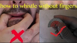 How to Make Whistle || Siti banao...