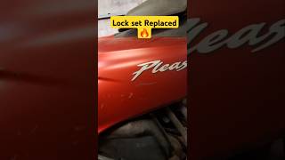 Ignition Lock Set Replaced #shorts #Scooty #repair #like #share #subscribe