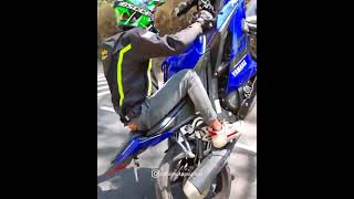 Yamaha R15 v3 best stunt video || WhatsApp status video || VorVibes ✌