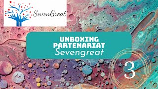 🪡 Unboxing Partenariat : Sevengreat 3!💜 #sevengreat #crossstitch # point décroît