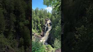 Tallest Waterfall in Wisconsin! #manitou #wisconsin #waterfalls #nature #explore #hiking