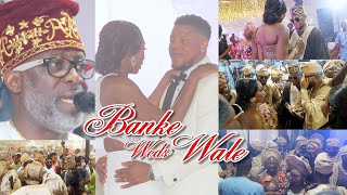 An Awesome Wedding Reception With Doyen Of Fuji Music As Banke Weds Wale In Lagos