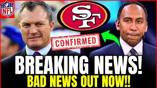 🚨URGENT! BAD NEWS! IT JUST HAPPENED! 49ERS NEWS! LATEST NEWS FROM THE SAN FRANCISCO 49ERS!