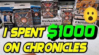 2018 to 2023 Panini CHRONICLES retail and hobby pack opening!