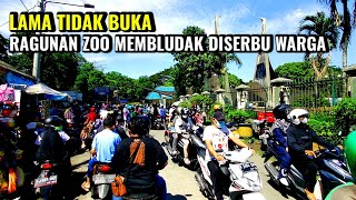 LIBUR LEBARAN 2022 RAGUNAN ZOO JAKARTA MEMBLUDAK, BEGINI SYARAT MASUK RAGUNAN TERBARU