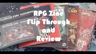 RPG Zine Collection - Flip-Through and Review