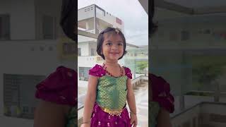 Cute little chandamama 😍💯😘 #shortsvideo #cutest #babygirl #trending #viralshorts