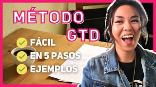 MÉTODO GTD 2023: Resumen y ejemplos reales | PRODUCTIVIDAD Stress Free | ORGANÍZATE CON EFICACIA