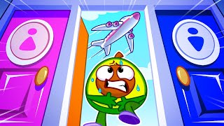 Baby Needs a Potty at the Airport Song + More Kids Songs & Nursery Rhymes by VocaVoca🥑