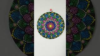 Simple dot mandala for beginners...