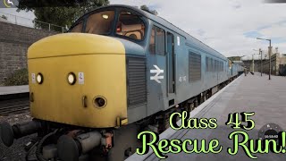 TSW - Train Sim World | Rescue Run Scenario To Huddersfield | Class 45 | Passenger Train Failed! PS4