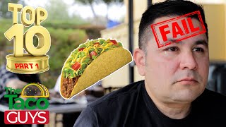 The Taco Guys - Top 10 Taco Fails (Part 1) 🌮