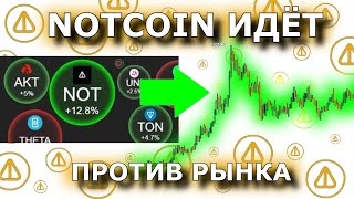 NOTCOIN ИДЁТ ПРОТИВ РЫНКА