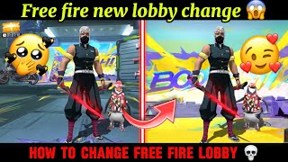 NEW LOBBY KAISE KAREN | HOW TO CHANGE FREE FIRE LOBBY | FREE FIRE ME DIWALI LOBBY KAISE CHANGE KARE