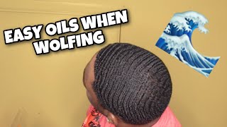 360Waves: Best Oils I Use For When Wolfing For Coarse Hair