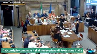 Dal consiglio comunale il sì al nuovo piano di Protezione Civile.