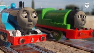 Thomas y Percy Discuten - Remake - (Misterio en las vías) - LarryTheFastEngine58