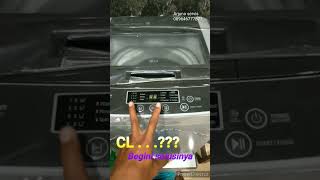 error CL mesin cuci LG Smart inverter//ini solusinya