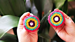 آموزش آینه دوزی یا گوشواره های خوشگل بسازیم❤ا❤How to make beautiful earrings