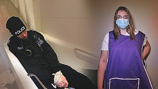 HOTEL CLEANER KEPT POLICE MAN HOSTAGE IN HER BATHROOM! (GONE BADLY WRONG!)