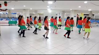 Quando Italiano Line Dance - Demo By D'Sisters & Friends @lindaoei5070