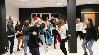 POPPING / Pokaz w jeden trening/ AKA Wigilia 2016 / Akademia Artystyczna