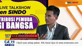 Live Talkshow GEN SINDO Kontribusi Pemuda bagi Bangsa