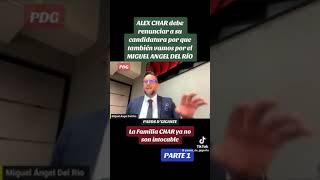 Miguel Angel Del Río relata que el Mito del.clan de la.familia Char está llegando a su fin.