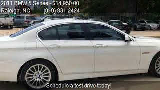 2011 BMW 5 Series 535i 4dr Sedan for sale in Raleigh, NC 276