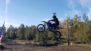 Flying high and taking chances at Riverdale MX, WA.