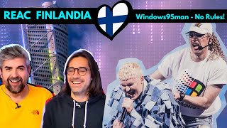 REACTION WINDOWS95MAN - No Rules! / FINLANDIA / Próxima Parada Malmö / with SUBTITLES