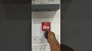 Testing fire 🔥 alarm control panel #shorts #firealarm