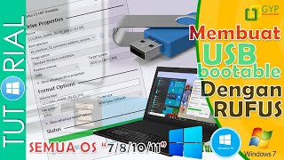 CARA MEMBUAT BOOTABLE USB WINDOWS 7,8,10,11  TERBARU 2021 DENGAN RUFUS FORMAT GPT ATAU MBR