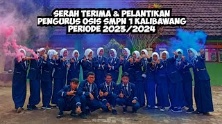 Serah Terima & Pelantikan Pengurus OSIS Periode 2023/2024 SMPN 1 Kalibawang