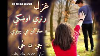 دا زړه لکه په اوور مې ویلی کیږي چي ته ځي😭😭|Without copyright music||Pashto new Shayeri||Viral ghazal