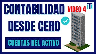 Como se clasifica el ACTIVO Y cuales son las Principales Cuentas |CONTABILIDAD  DESDE CERO *VÍDEO 4*