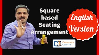 Seating Arrangement - Square based - for Sbi/Ibps/Lic/Rrb/Capf/Cucet/Clat/Cat/Csat/Cpo/psu/