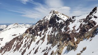 Skiing Red Stack peak in Utah - spring skiing ep11