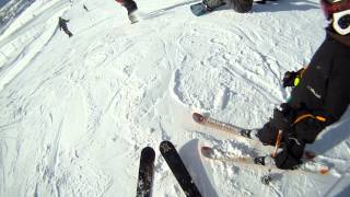 2013 Sunshine Village Terrain Park (first time stepdown)