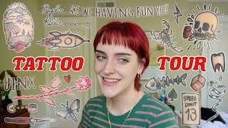 a tour of my tattoos (even the dumb ones!)