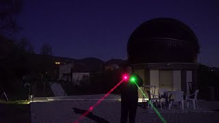 Laser a luce calibrata per uso cinematografico