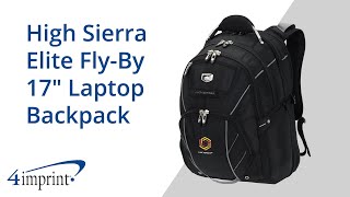 High Sierra Elite Fly By 17 Laptop Backpack by 4imprint