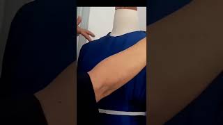 كيفية اخذ المقاسات لرسم الكورساج/#sewing #diy  #handmade #shortsyoutube