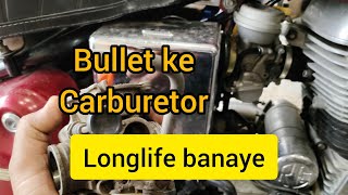 how to keep Royal enfield carburetor safe